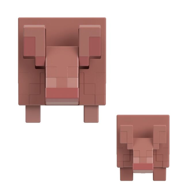 MINECRAFT CRAFT A BLOCK FIGURINA ARMADILLO SI BABY ARMADILLO 8CM VIVMTGTP08_JCN40