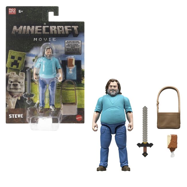 MINECRAFT SET FIGURINA STEVE CU ACCESORII VIVMTJFR44_JFR57