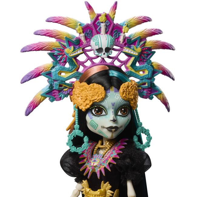 MONSTER HIGH SKULLECTOR PAPUSA SKELITA CALAVERAS EDITIA DIA DE MUERTOS VIVMTJDR63