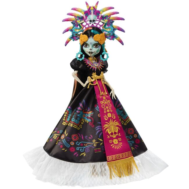 MONSTER HIGH SKULLECTOR PAPUSA SKELITA CALAVERAS EDITIA DIA DE MUERTOS VIVMTJDR63
