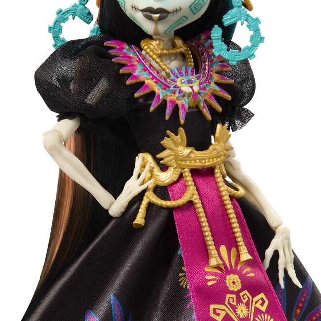 MONSTER HIGH SKULLECTOR PAPUSA SKELITA CALAVERAS EDITIA DIA DE MUERTOS VIVMTJDR63