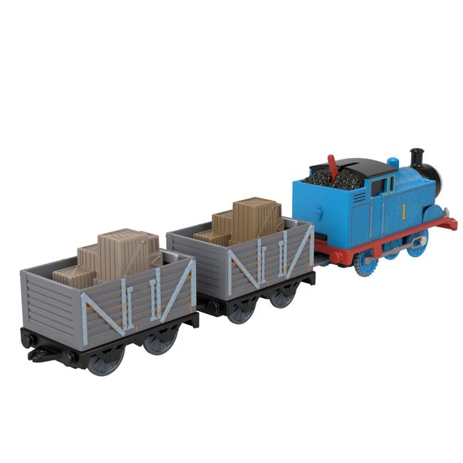 THOMAS LOCOMOTIVA MOTORIZATA CLASIC THOMAS CU 2 VAGOANE VIVMTHFX97_JDF23