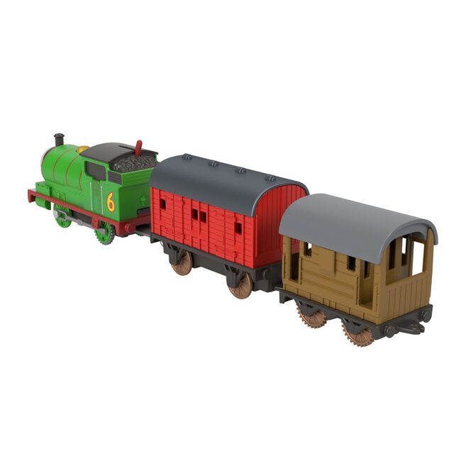 THOMAS LOCOMOTIVA MOTORIZATA PERCY CU 2 VAGOANE VIVMTHFX97_JFH33