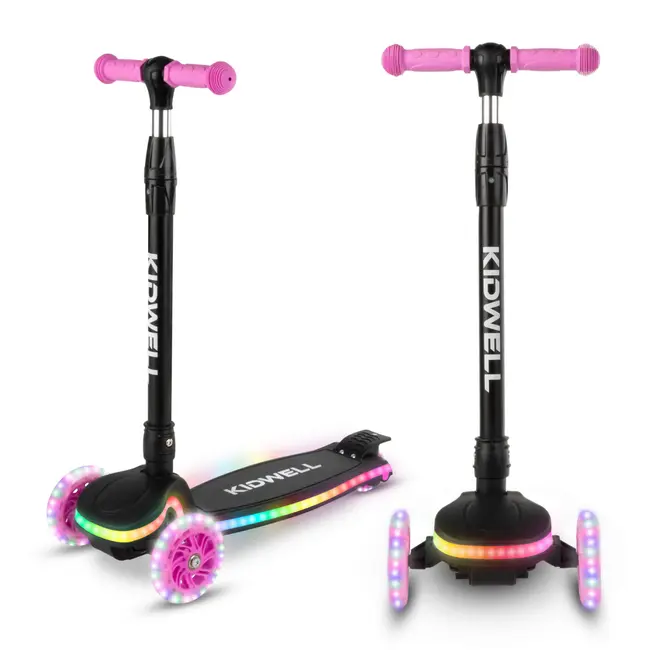 Trotineta Lumo Pink Balance ,   Aventura Colorata Si Distractie In Siguranta! Pjbhubalum01a1