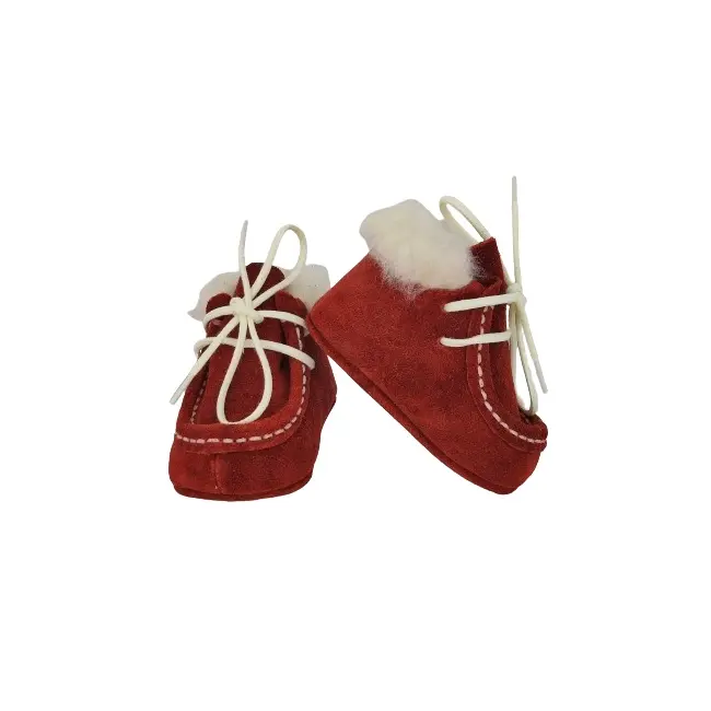 Botosei guler blana (Marime: 16, Culoare velur: Rosu Lollipop) BFOX10312/LB_Rosu_16