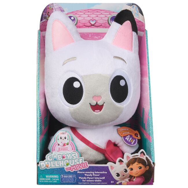 GABBYS DOLLHOUSE FILMUL PISICA INTERACTIVA PANDY PAWS DE PLUS VIV6073661
