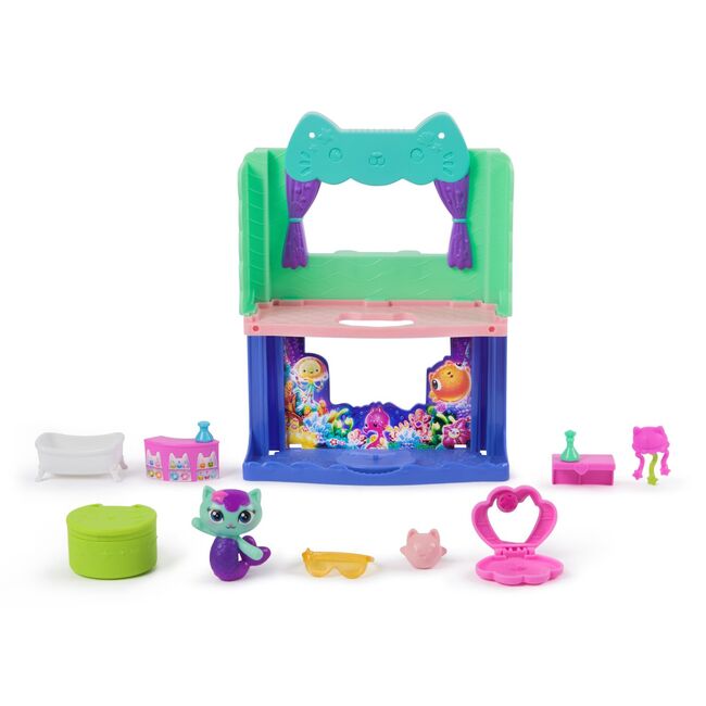 GABBYS DOLLHOUSE FILMUL SET BAIA SPA A PISICII MERCAT CU FIGURINA SI ACCESORII VIV6074306
