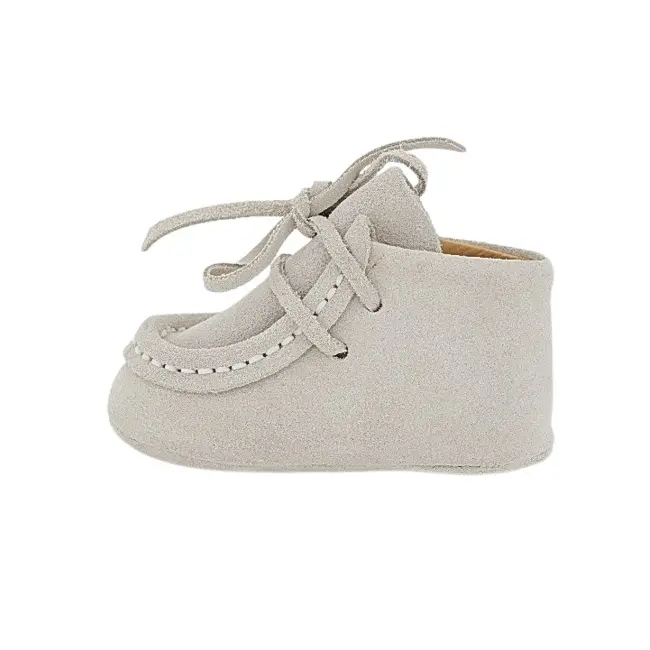 Ghetute Mocasini full Leather (Marime: 18, Culoare velur: Ivori Lamb) BFOX10312/FL_Ivori_18