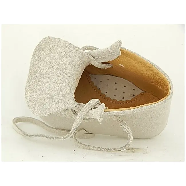 Ghetute Mocasini full Leather (Marime: 18, Culoare velur: Ivori Lamb) BFOX10312/FL_Ivori_18
