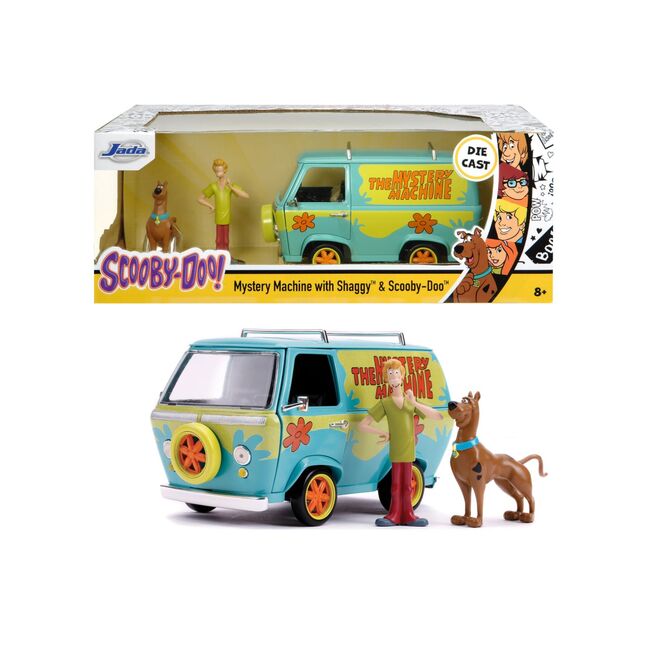 JADA SCOOBY DOO SET DUBA METALICA MISTERIOASA SCARA 1 LA 24 SI 2 FIGURINE VIV9331720314R00