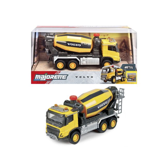 MAJORETTE VOLVO BETONIERA METALICA SCARA 1 LA 45 VIV8503723005