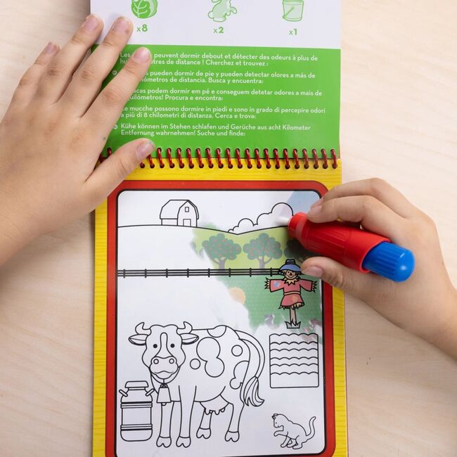 MELISSA AND DOUG CARTE DE COLORAT FERMA REUTILIZABILA CU APA WATER WOW VIV6075659_20156115