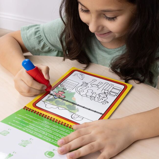 MELISSA AND DOUG CARTE DE COLORAT FERMA REUTILIZABILA CU APA WATER WOW VIV6075659_20156115