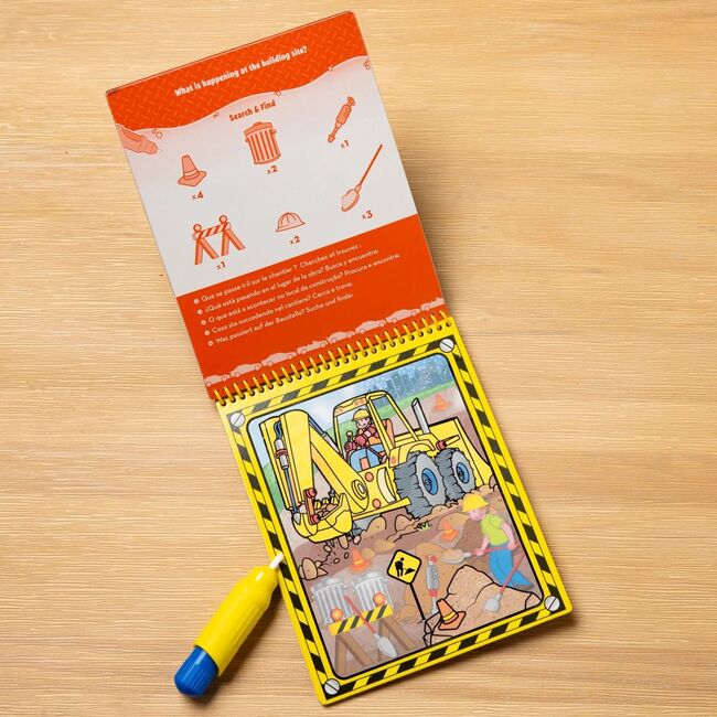 MELISSA AND DOUG CARTE DE COLORAT VEHICULE REUTILIZABILA CU APA WATER WOW VIV6075659_20156117