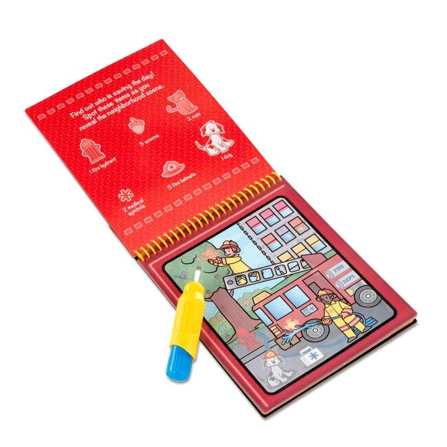 MELISSA AND DOUG CARTE DE COLORAT VEHICULE REUTILIZABILA CU APA WATER WOW VIV6075659_20156117