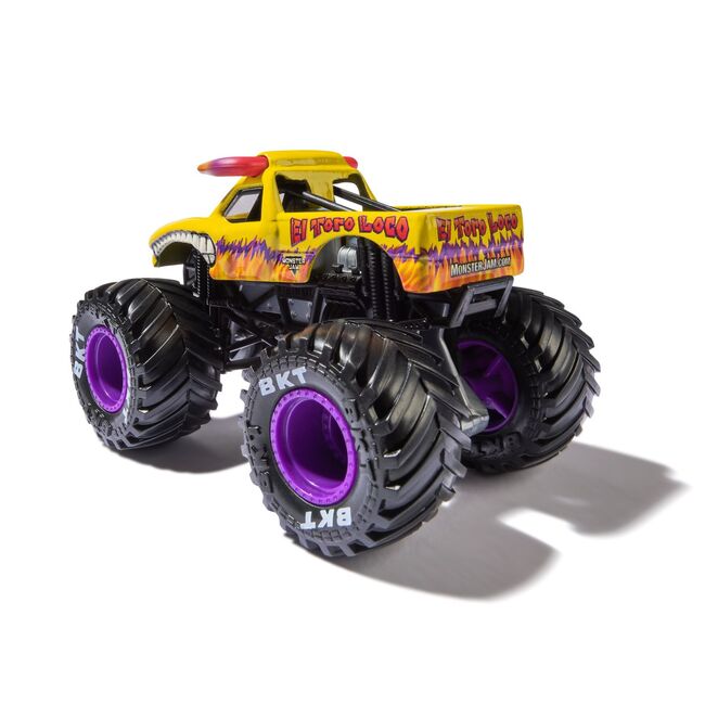 MONSTER JAM LEGACY TRUCKS MASINUTA METALICAEL TORO LOCO SCARA 1 LA 64 VIV6044941_20150196