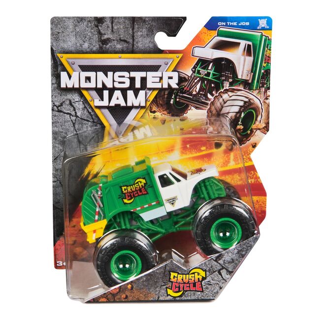 MONSTER JAM ON THE JOB MASINUTA METALICA CRUSH CYCLE SCARA 1 LA 64 VIV6044941_20150199