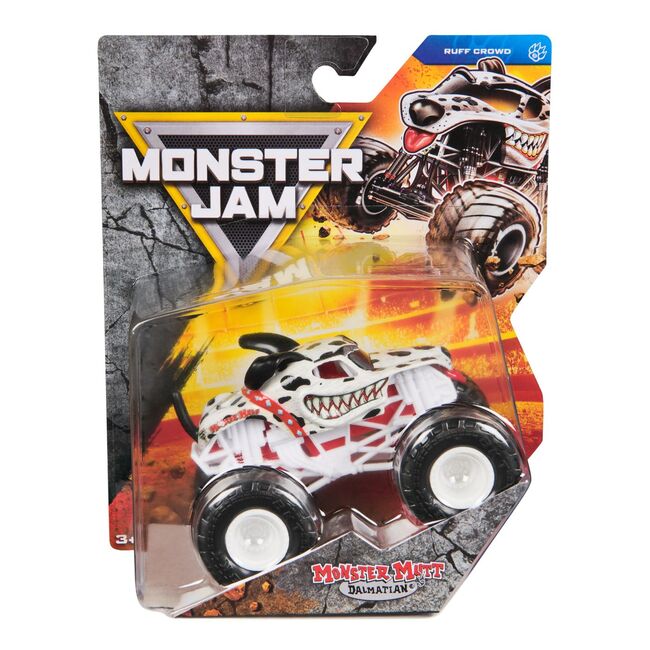 MONSTER JAM RUFF CROWD MASINUTA METALICA MONSTER MUTT DALAMTIAN SCARA 1 LA 64 VIV6044941_20150200
