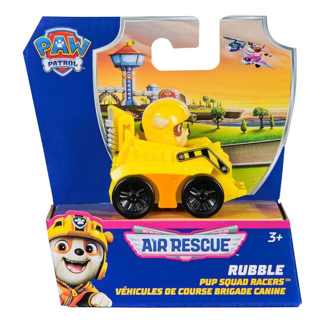 PATRULA CATELUSILOR PUP SQUAD RACERS AIR RESCUE VEHICUL METALIC RUBBLE SCARA 1 LA 55 VIV6067086_20149842