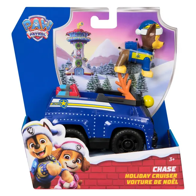 PATRULA CATELUSILOR VEHICUL SI FIGURINA CHASE CU ACCESORII DE CRACIUN VIV6074039_20153731
