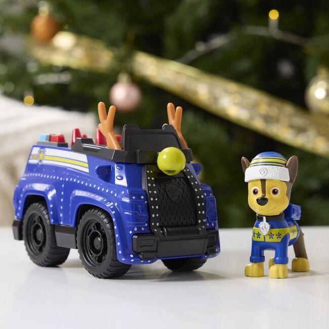 PATRULA CATELUSILOR VEHICUL SI FIGURINA CHASE CU ACCESORII DE CRACIUN VIV6074039_20153731