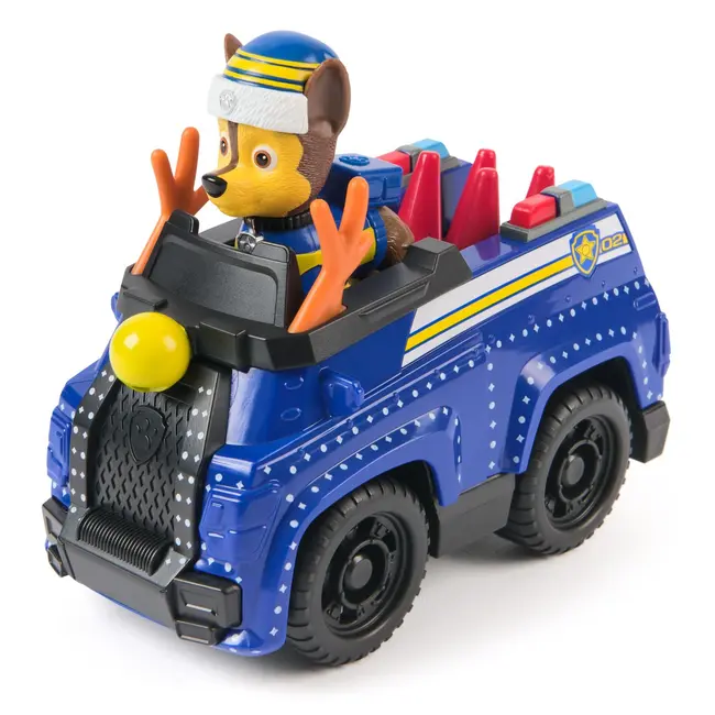 PATRULA CATELUSILOR VEHICUL SI FIGURINA CHASE CU ACCESORII DE CRACIUN VIV6074039_20153731