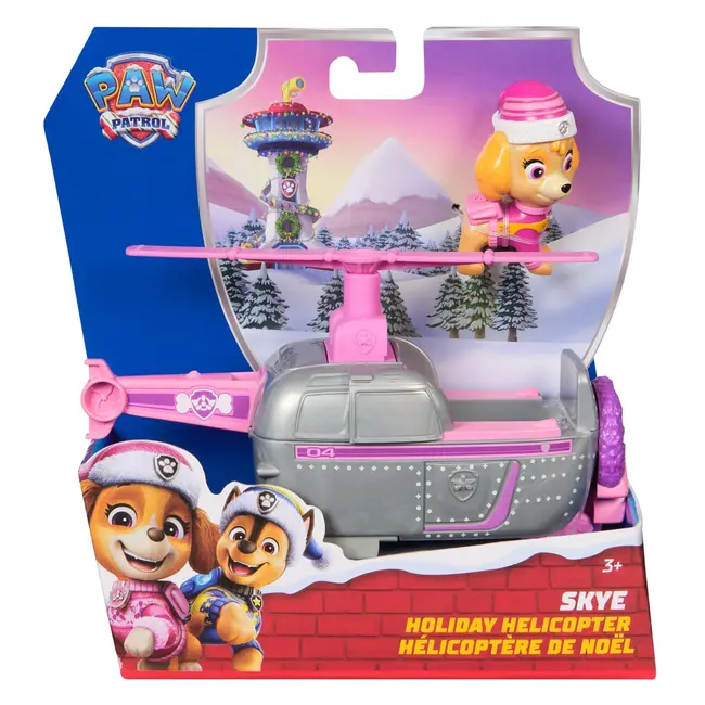 PATRULA CATELUSILOR VEHICUL SI FIGURINA SKYE CU ACCESORII DE CRACIUN VIV6074039_20153733