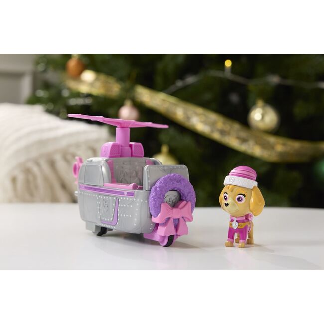 PATRULA CATELUSILOR VEHICUL SI FIGURINA SKYE CU ACCESORII DE CRACIUN VIV6074039_20153733