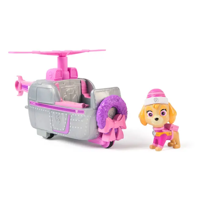 PATRULA CATELUSILOR VEHICUL SI FIGURINA SKYE CU ACCESORII DE CRACIUN VIV6074039_20153733