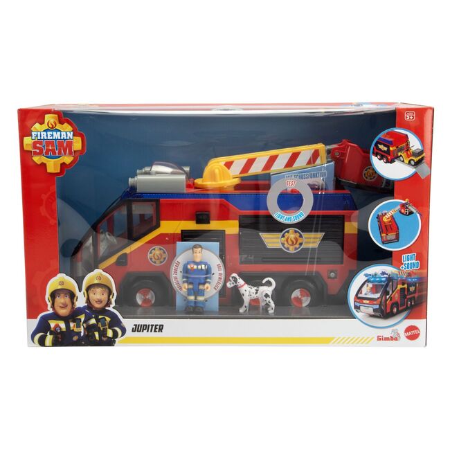 POMPIERUL SAM MASINA DE POMPIERI JUPITER CU FIGURINE SI ACCESORII VIV109252595038