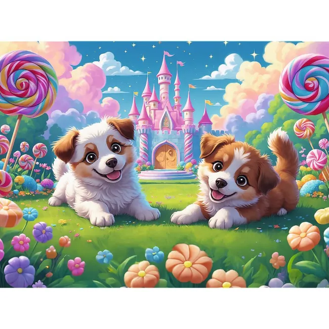 PUZZLE TREFL 30 FAMILIA TREFLIK O LUME PLINA DE ZAMBETE VIV18319