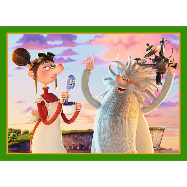 PUZZLE TREFL 4IN1 LUMEA DRAGONULUI DIPLODOK VIV34663