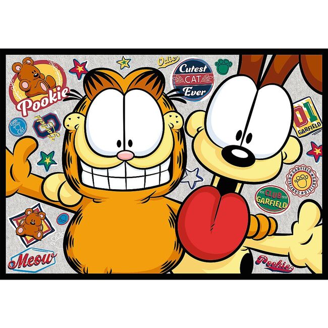 PUZZLE TREFL 4X250 LUI GARFIELD NU II PLACE ZIUA DE LUNI VIV13344