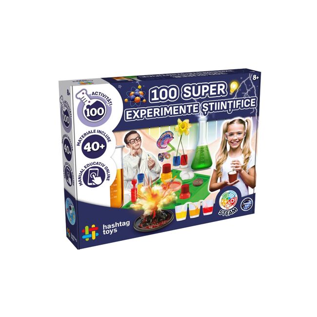 SET 100 SUPER EXPERIMENTE STIINTIFICE VIVHT052187