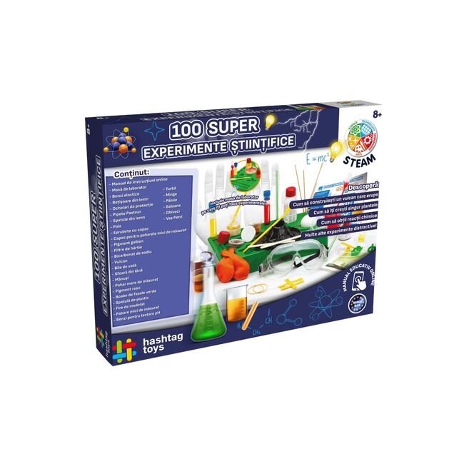 SET 100 SUPER EXPERIMENTE STIINTIFICE VIVHT052187