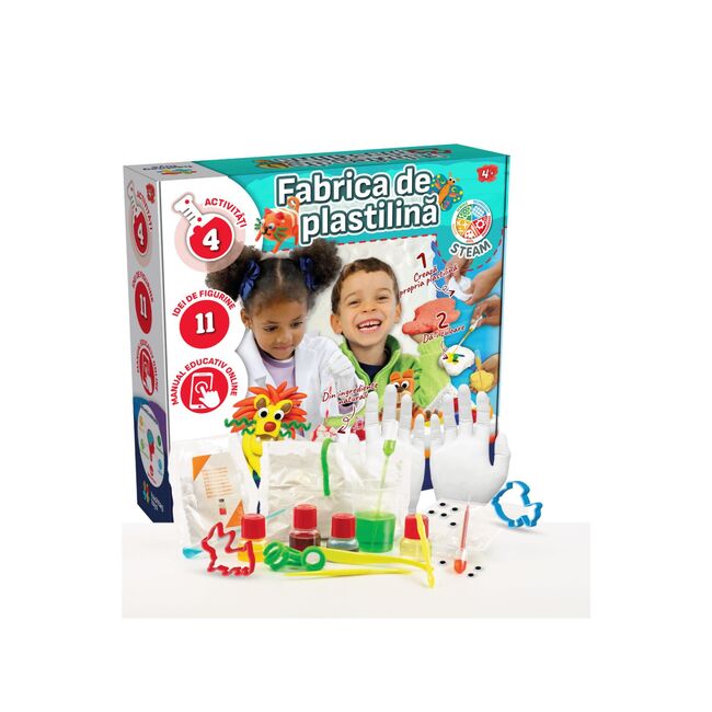 SET FABRICA DE PLASTILINA CU ANIMALE VIVHT052224