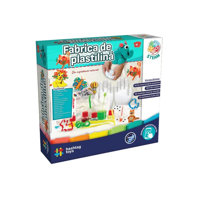SET FABRICA DE PLASTILINA CU ANIMALE VIVHT052224