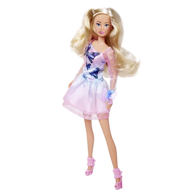 STEFFI LOVE SET PAPUSA STEFFI FLUTURE CU ACCESORII 29CM VIV105733730