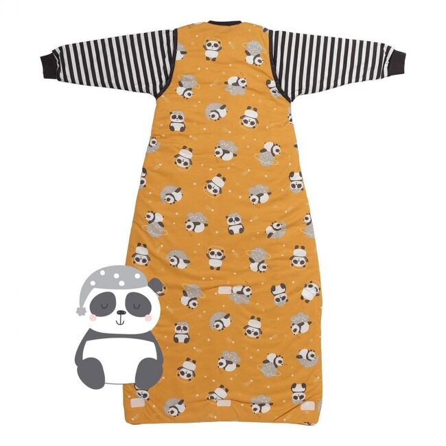 Sac de dormit cu maneca lunga detasabila Panda 110 cm 1.0 Tog BBXCJ783-10LS