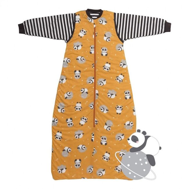 Sac de dormit cu maneca lunga detasabila Panda 130 cm 1.0 Tog BBXCJ784-10LS