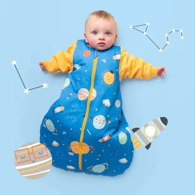 Sac de dormit cu maneca lunga detasabila Space 80 cm 1.0 Tog BBXCJ198-10LS