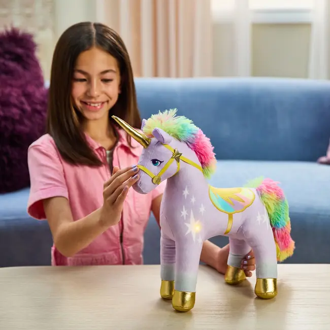 UNICORN ACADEMY UNICORNUL WILDSTAR DE PLUS LUMINOS 38CM VIV6072933
