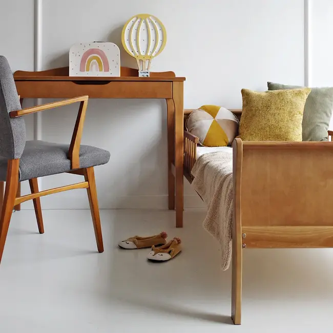 Birou Pentru Prescolari, Cu Sertar, Stil Retro, Noble Vintage Pjbc1724