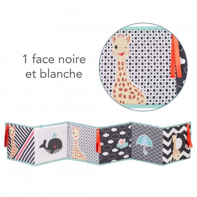 Carte senzoriala pliabila girafa sophie vu230815