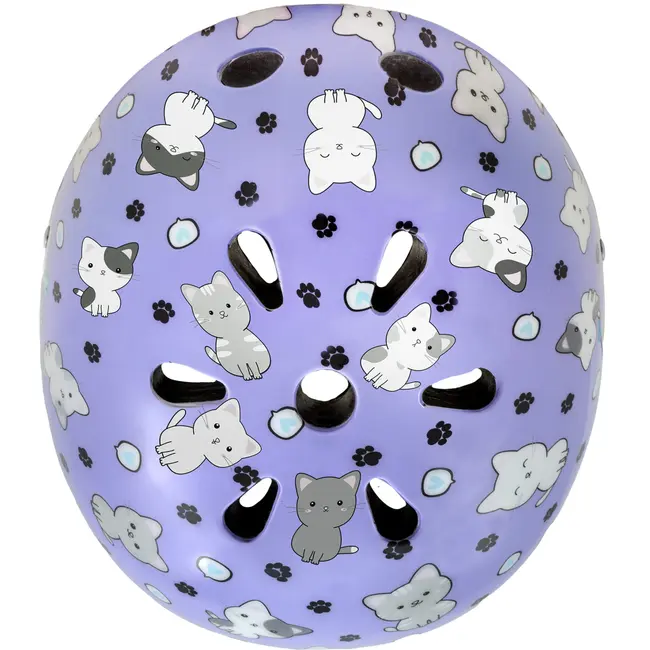 Casca De Protectie Pentru Copii, Sistem De Reglare, M, 52-56 Cm, 3 Ani+, Orix Plus Kitty, Kidwell Pjbkaskori02a3