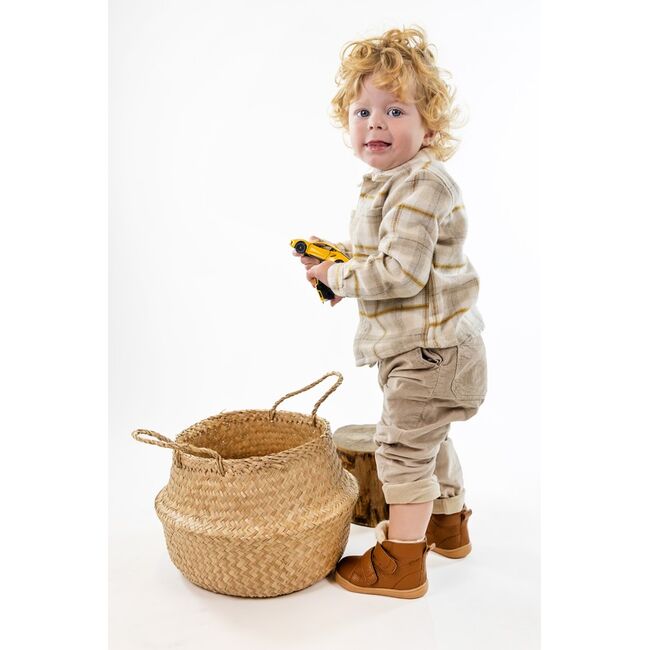 Ghete barefoot erda stilo cognac