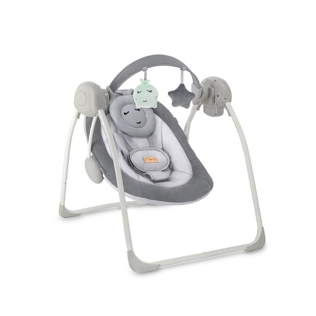 Leagan Electric pentru Bebeluşi MoMi Liss - Grey KRTBULE00048