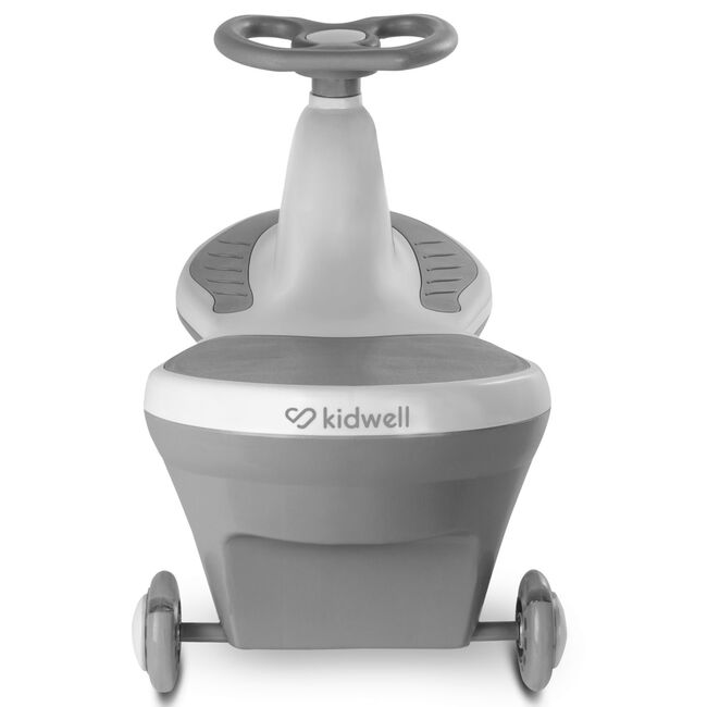 Masinuta Gravitationala Kidwell Rollo Grey Cu Roti Led, 3+ Ani, Pana La 100 Kg Pjbjedzrol03a0