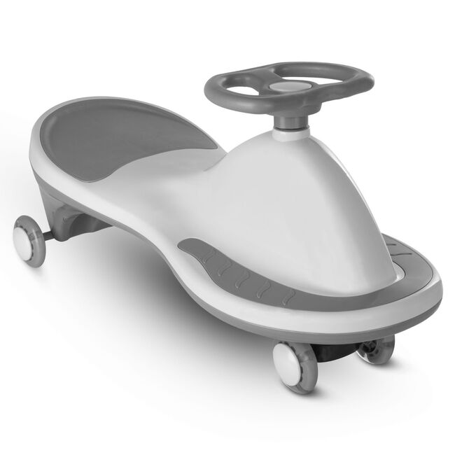 Masinuta Gravitationala Kidwell Rollo Grey Cu Roti Led, 3+ Ani, Pana La 100 Kg Pjbjedzrol03a0