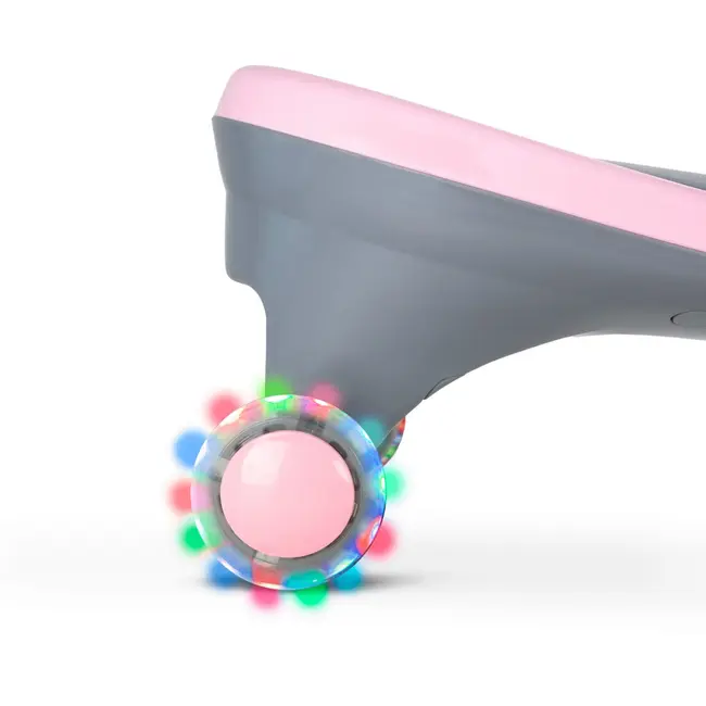 Masinuta Gravitationala Kidwell Rollo Pink Cu Roti Led, 3+ Ani, Pana La 100 Kg Pjbjedzrol02a0